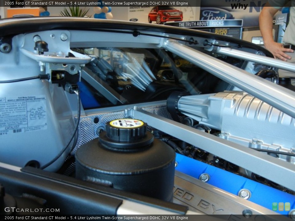 5.4 Liter Lysholm Twin-Screw Supercharged DOHC 32V V8 Engine for the 2005 Ford GT #54970363