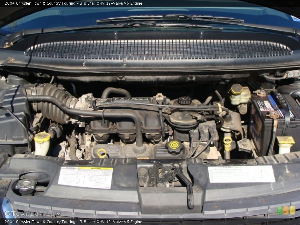 3.8 Liter OHV 12-Valve V6 Engine for the 2004 Chrysler Town & Country #54972601