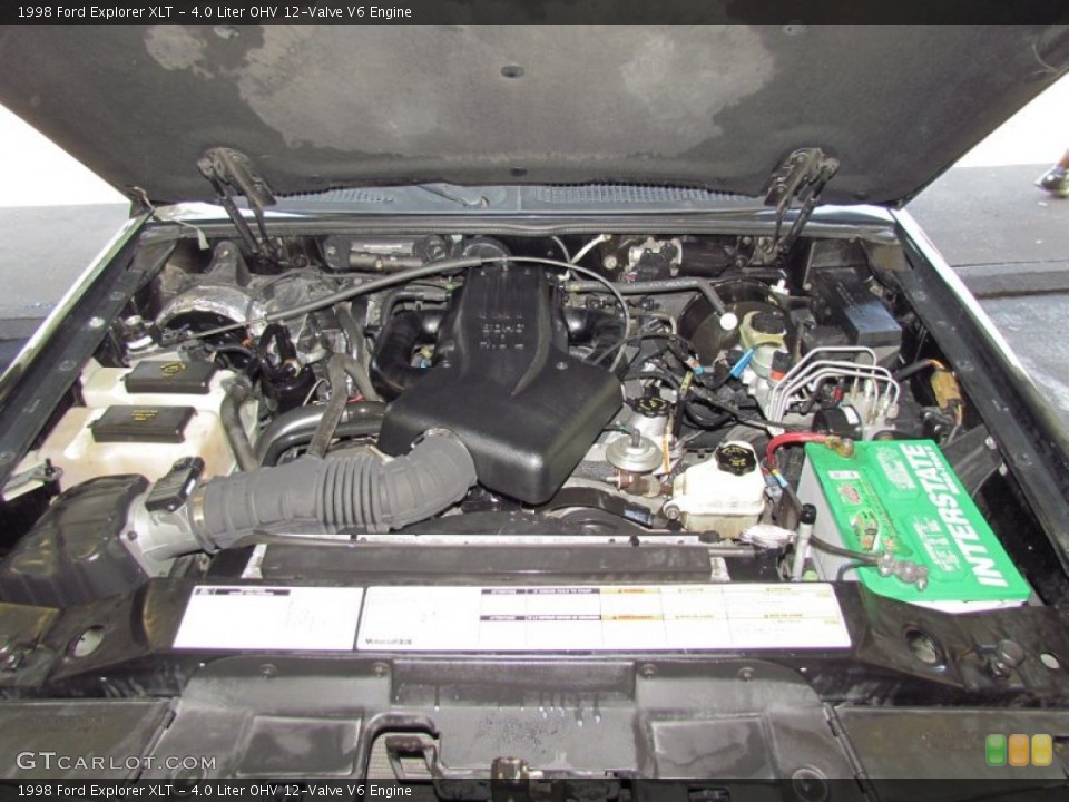 4.0 Liter OHV 12-Valve V6 Engine for the 1998 Ford Explorer #54973764