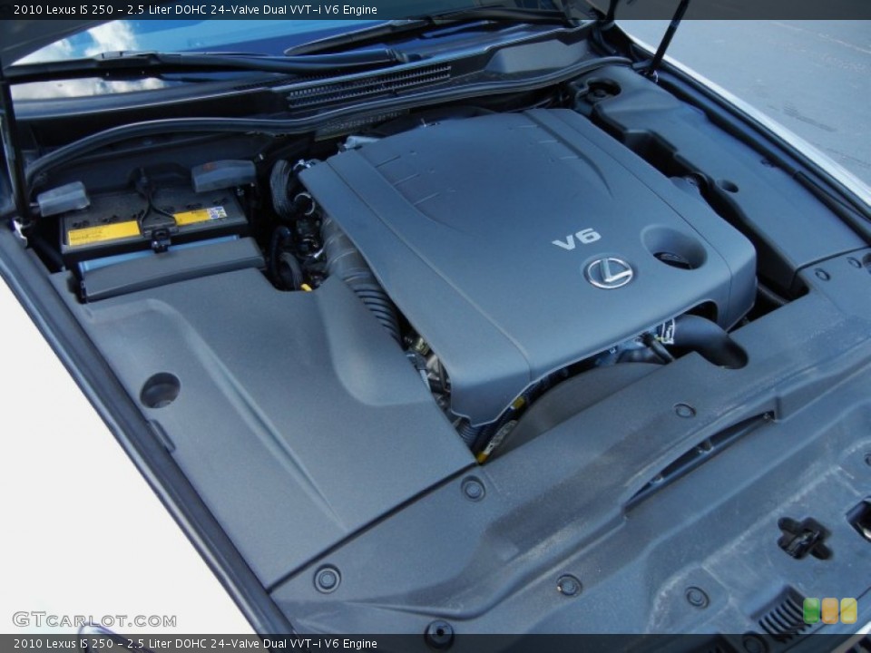 2.5 Liter DOHC 24-Valve Dual VVT-i V6 Engine for the 2010 Lexus IS #54983755
