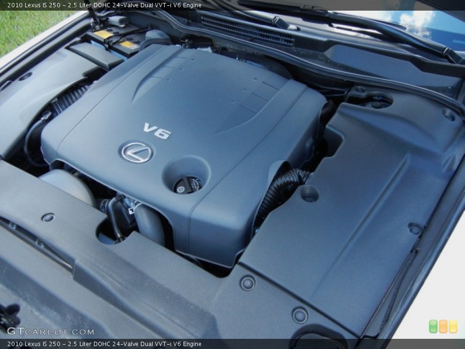 2.5 Liter DOHC 24-Valve Dual VVT-i V6 Engine for the 2010 Lexus IS #54983764