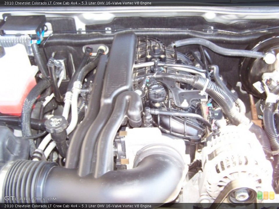 5.3 Liter OHV 16-Valve Vortec V8 Engine for the 2010 Chevrolet Colorado #54985132