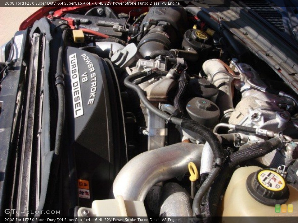 6.4L 32V Power Stroke Turbo Diesel V8 Engine for the 2008 Ford F250 Super Duty #54985592