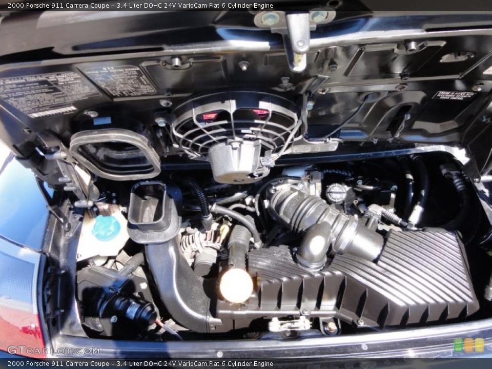 3.4 Liter DOHC 24V VarioCam Flat 6 Cylinder Engine for the 2000 Porsche 911 #54990411