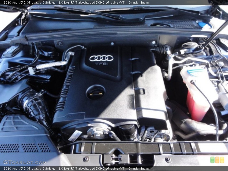2.0 Liter FSI Turbocharged DOHC 16-Valve VVT 4 Cylinder Engine for the 2010 Audi A5 #54993208