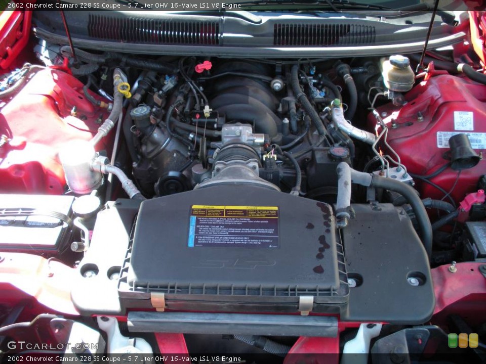 5.7 Liter OHV 16-Valve LS1 V8 Engine for the 2002 Chevrolet Camaro #550001