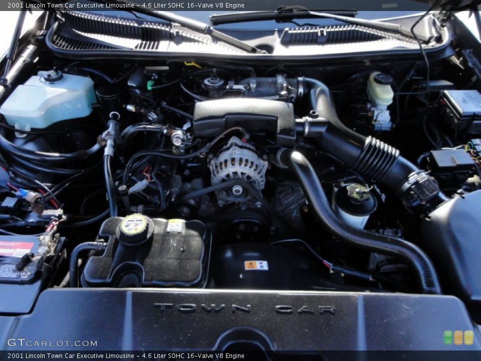 4.6 Liter SOHC 16-Valve V8 Engine for the 2001 Lincoln Town Car #55002574
