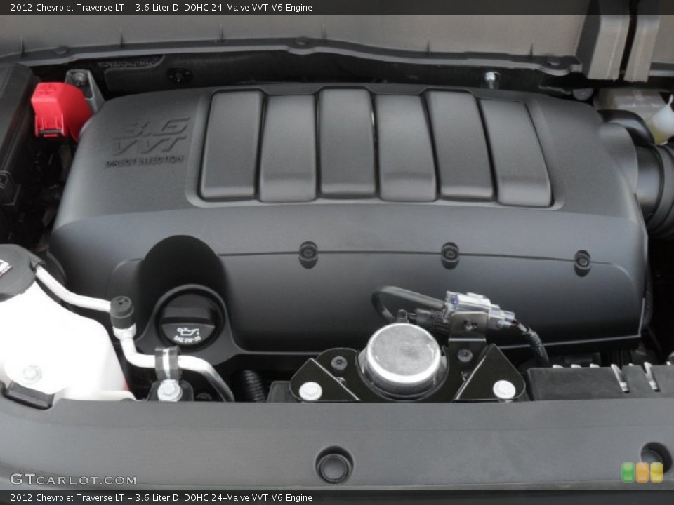 3.6 Liter DI DOHC 24-Valve VVT V6 Engine for the 2012 Chevrolet Traverse #55005529