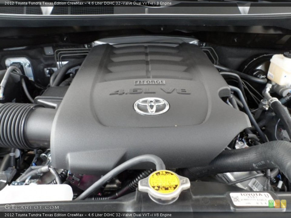 4.6 Liter DOHC 32-Valve Dual VVT-i V8 Engine for the 2012 Toyota Tundra #55006033