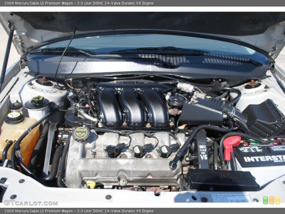 3.0 Liter DOHC 24-Valve Duratec V6 Engine for the 2004 Mercury Sable #55007020