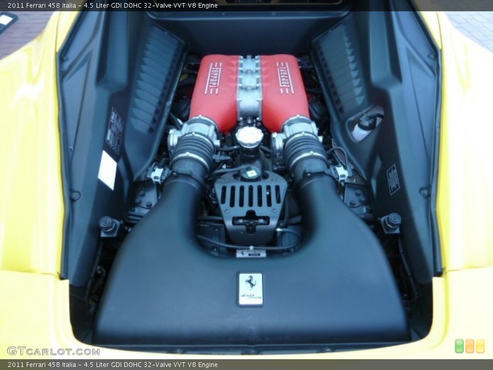 4.5 Liter GDI DOHC 32-Valve VVT V8 Engine for the 2011 Ferrari 458 #55010489