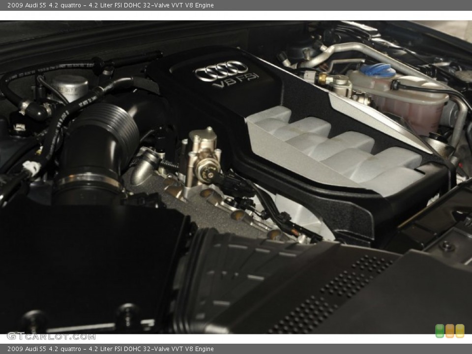 4.2 Liter FSI DOHC 32-Valve VVT V8 Engine for the 2009 Audi S5 #55024707