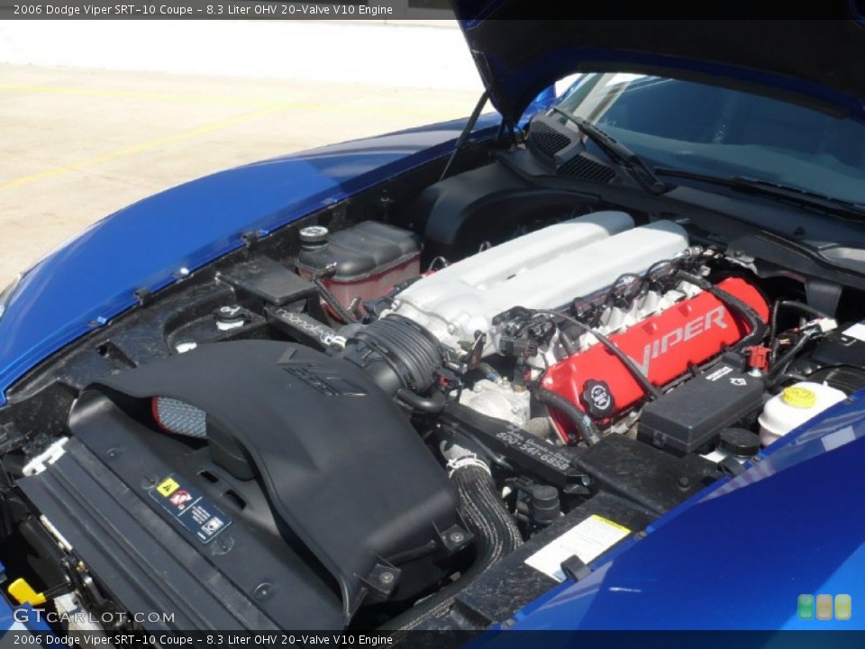 8.3 Liter OHV 20-Valve V10 Engine for the 2006 Dodge Viper #55024860
