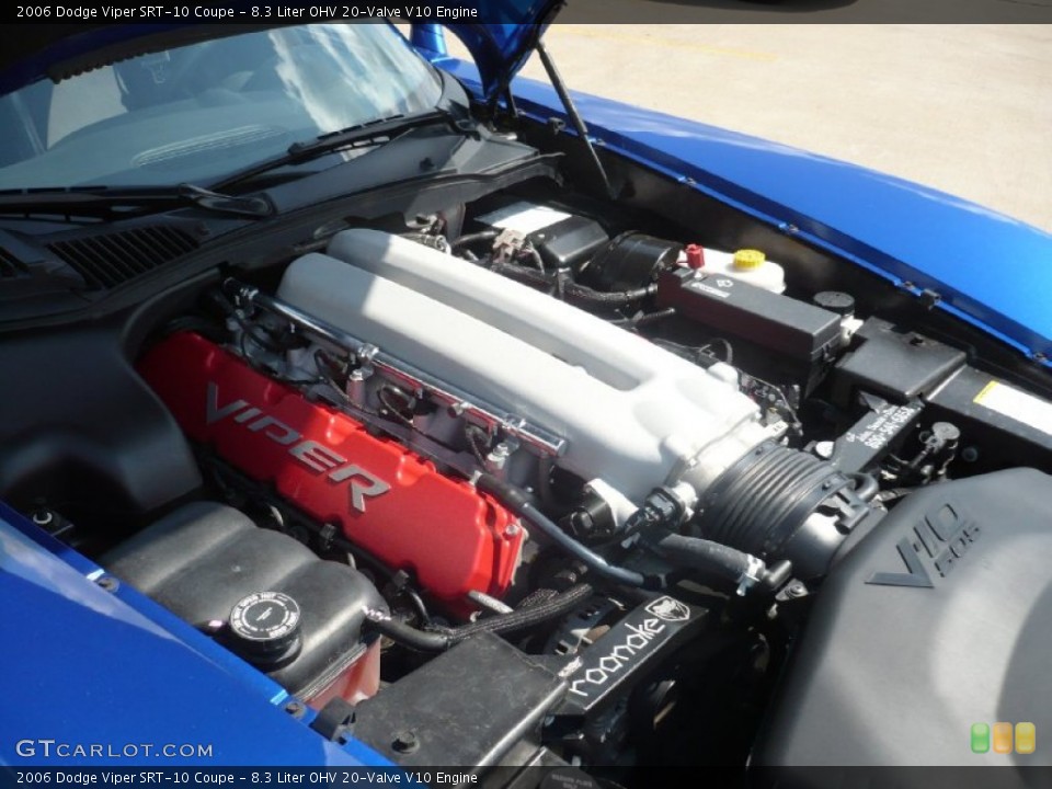 8.3 Liter OHV 20-Valve V10 Engine for the 2006 Dodge Viper #55024881