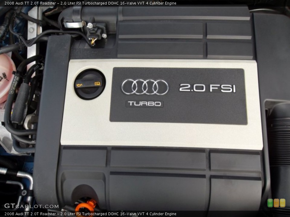2.0 Liter FSI Turbocharged DOHC 16-Valve VVT 4 Cylinder Engine for the 2008 Audi TT #55031118