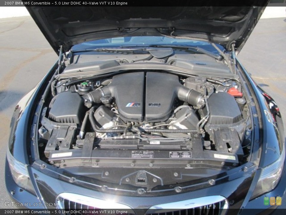 5.0 Liter DOHC 40-Valve VVT V10 Engine for the 2007 BMW M6 #55031183