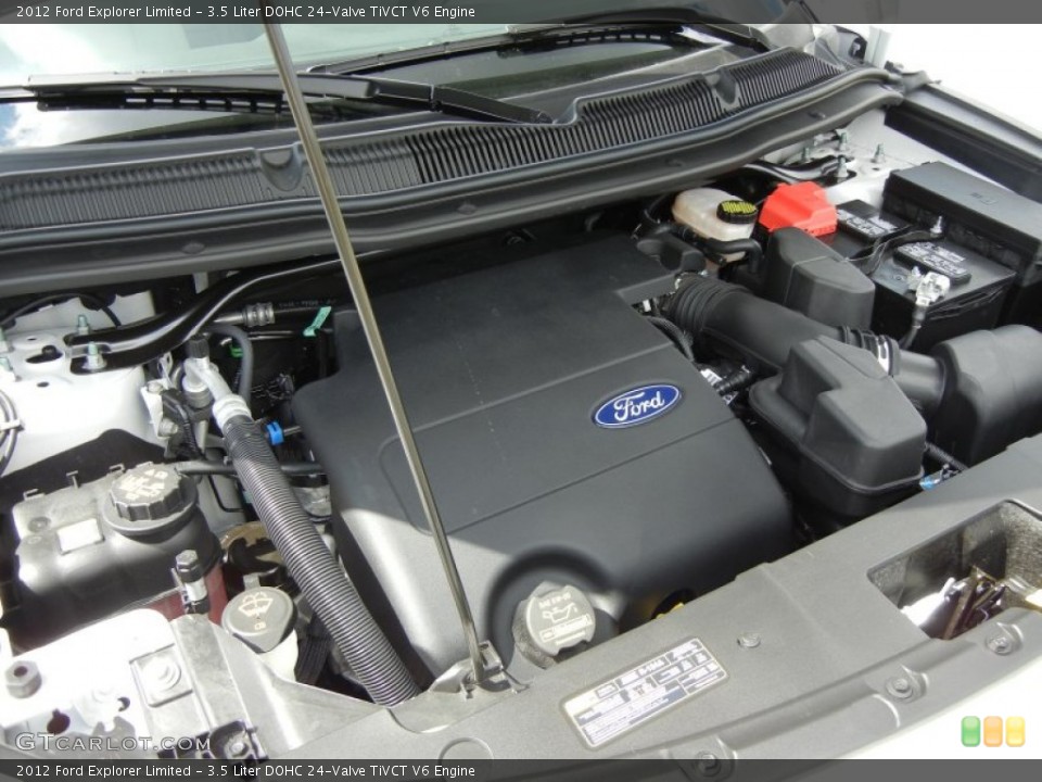 3.5 Liter DOHC 24-Valve TiVCT V6 Engine for the 2012 Ford Explorer #55033152