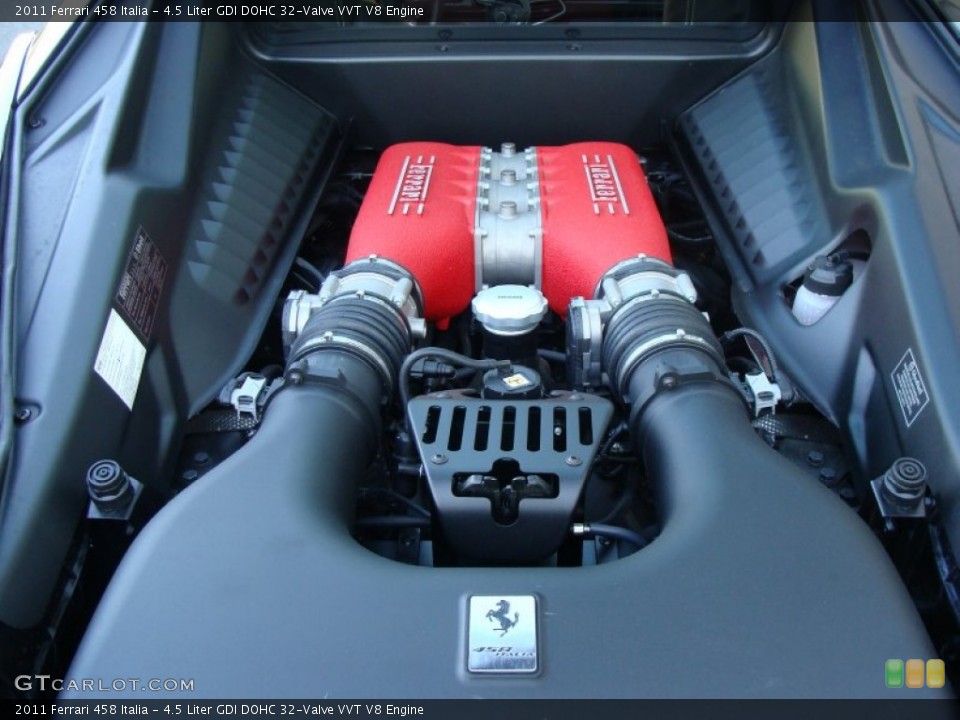 4.5 Liter GDI DOHC 32-Valve VVT V8 Engine for the 2011 Ferrari 458 #55044054