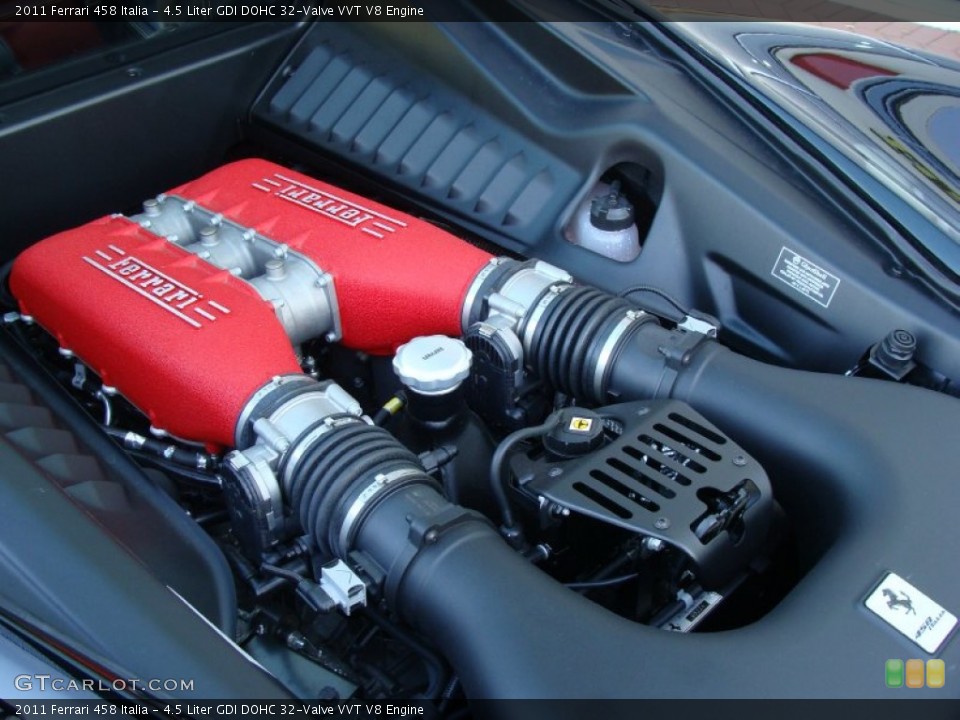 4.5 Liter GDI DOHC 32-Valve VVT V8 Engine for the 2011 Ferrari 458 #55044087