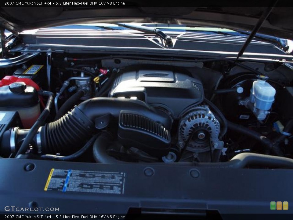 5.3 Liter Flex-Fuel OHV 16V V8 Engine for the 2007 GMC Yukon #55046055