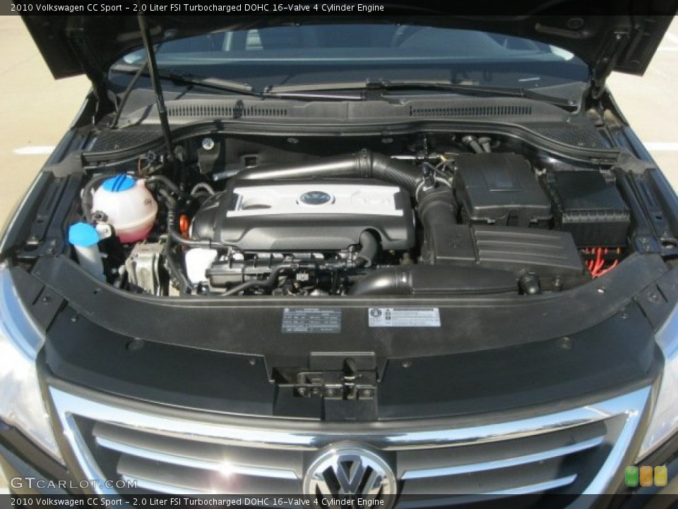 2.0 Liter FSI Turbocharged DOHC 16-Valve 4 Cylinder Engine for the 2010 Volkswagen CC #55058004