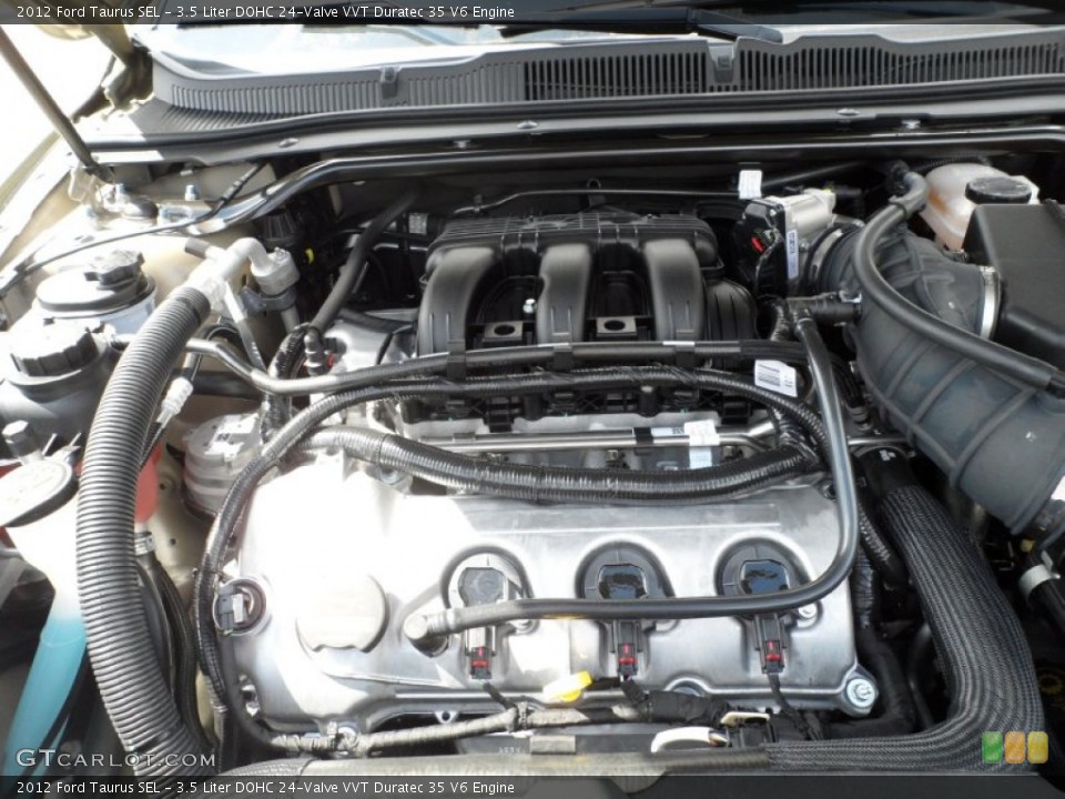 3.5 Liter DOHC 24-Valve VVT Duratec 35 V6 Engine for the 2012 Ford Taurus #55061670