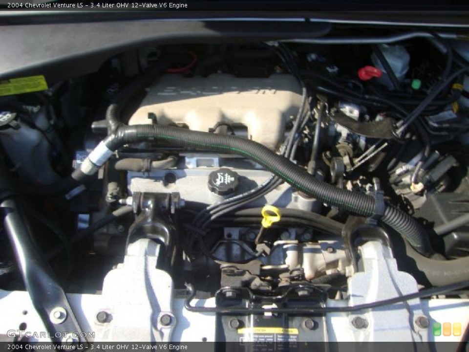 3.4 Liter OHV 12-Valve V6 Engine for the 2004 Chevrolet Venture #55067676