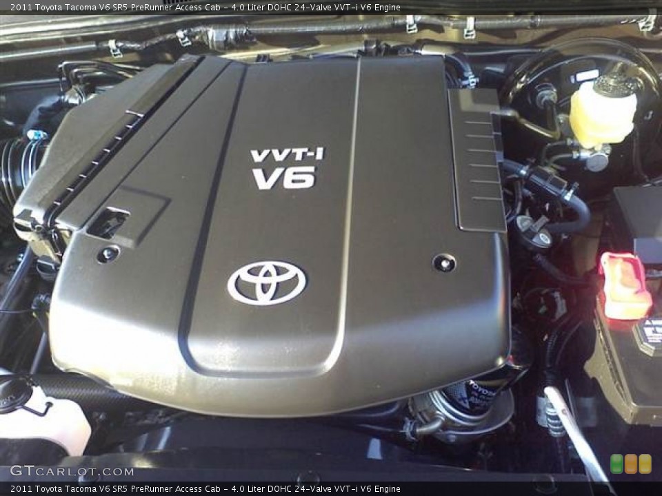 4.0 Liter DOHC 24-Valve VVT-i V6 Engine for the 2011 Toyota Tacoma #55068456