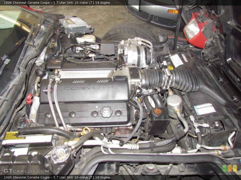 5.7 Liter OHV 16-Valve LT1 V8 Engine for the 1996 Chevrolet Corvette #55074730