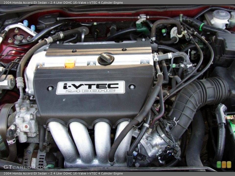 2.4 Liter DOHC 16-Valve i-VTEC 4 Cylinder Engine for the 2004 Honda Accord #55075660