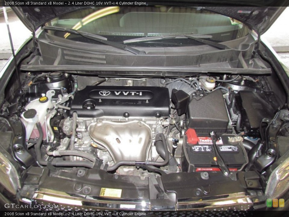 2.4 Liter DOHC 16V VVT-i 4 Cylinder Engine for the 2008 Scion xB #55075957