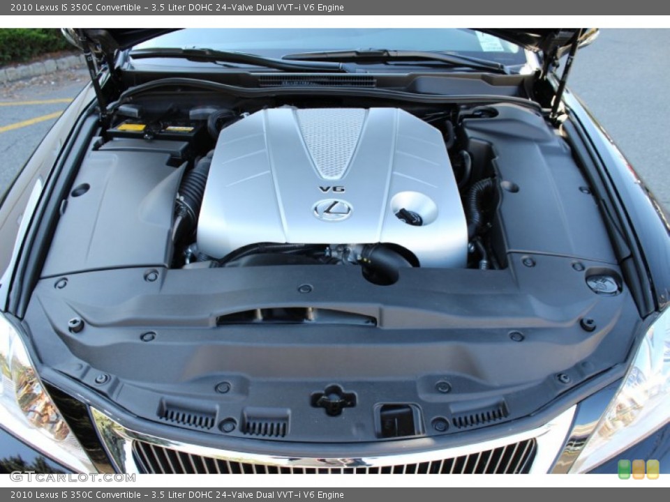3.5 Liter DOHC 24-Valve Dual VVT-i V6 Engine for the 2010 Lexus IS #55082365