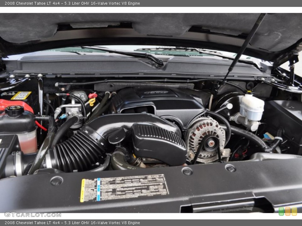 5.3 Liter OHV 16-Valve Vortec V8 Engine for the 2008 Chevrolet Tahoe #55084114