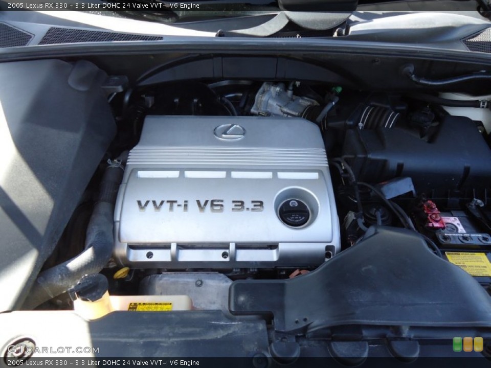 3.3 Liter DOHC 24 Valve VVT-i V6 Engine for the 2005 Lexus RX #55089193