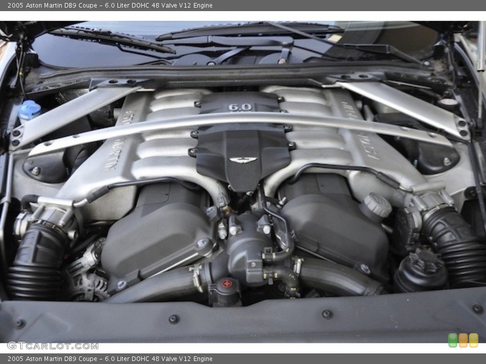 6.0 Liter DOHC 48 Valve V12 Engine for the 2005 Aston Martin DB9 #55095874