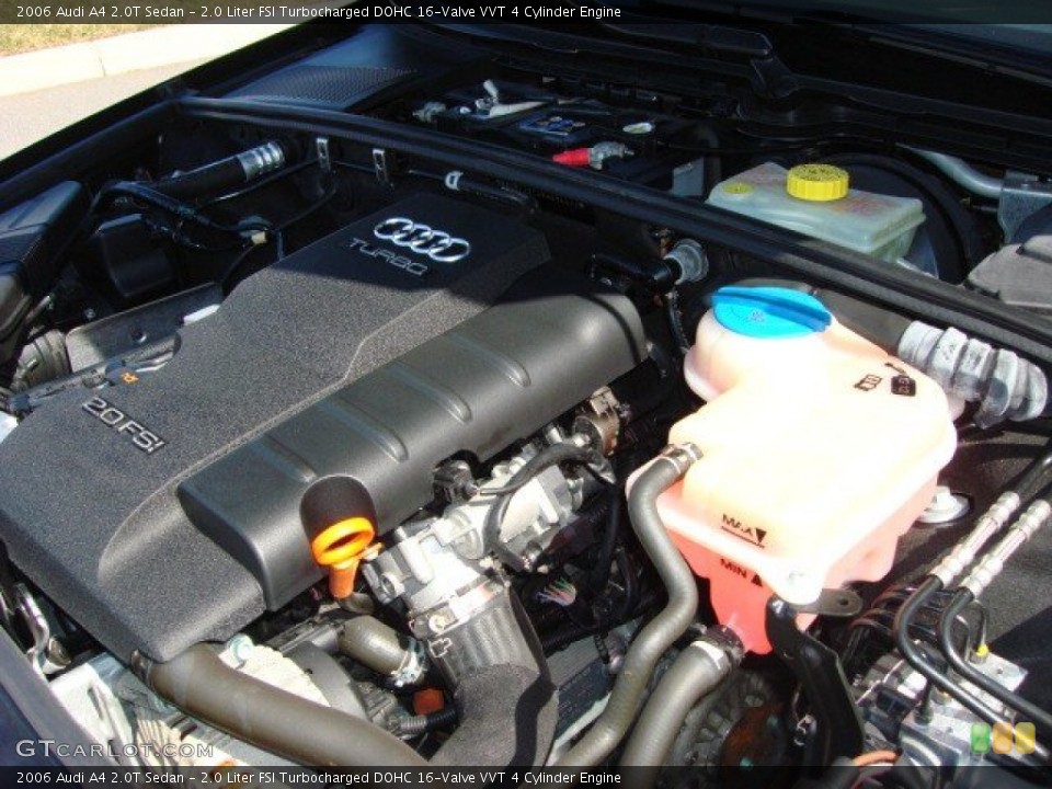 2.0 Liter FSI Turbocharged DOHC 16-Valve VVT 4 Cylinder Engine for the 2006 Audi A4 #55096333
