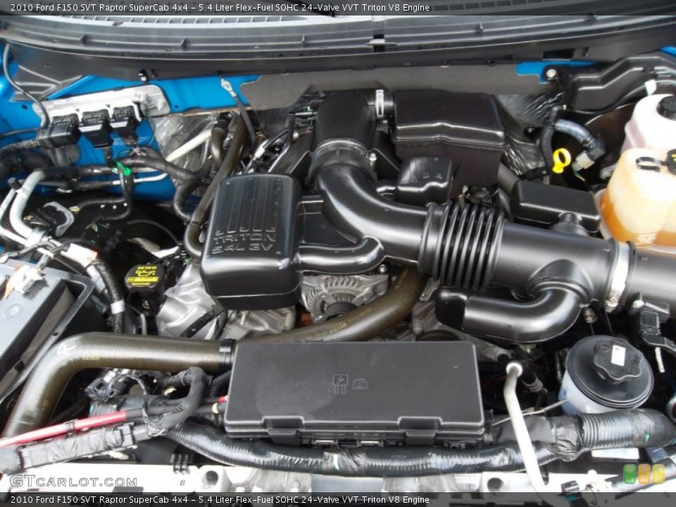 5.4 Liter Flex-Fuel SOHC 24-Valve VVT Triton V8 Engine for the 2010 Ford F150 #55096492