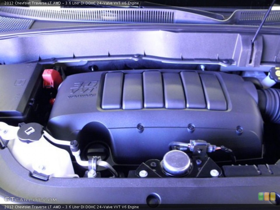 3.6 Liter DI DOHC 24-Valve VVT V6 Engine for the 2012 Chevrolet Traverse #55111491