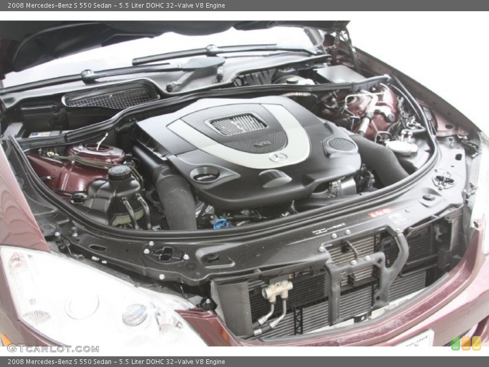 5.5 Liter DOHC 32-Valve V8 Engine for the 2008 Mercedes-Benz S #55119198