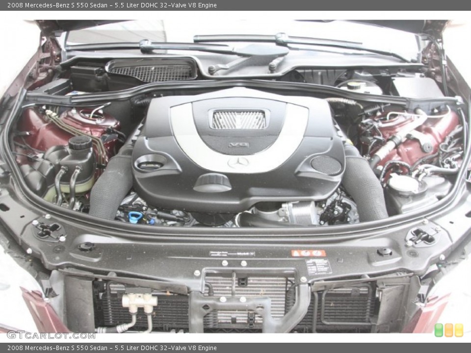 5.5 Liter DOHC 32-Valve V8 Engine for the 2008 Mercedes-Benz S #55119218