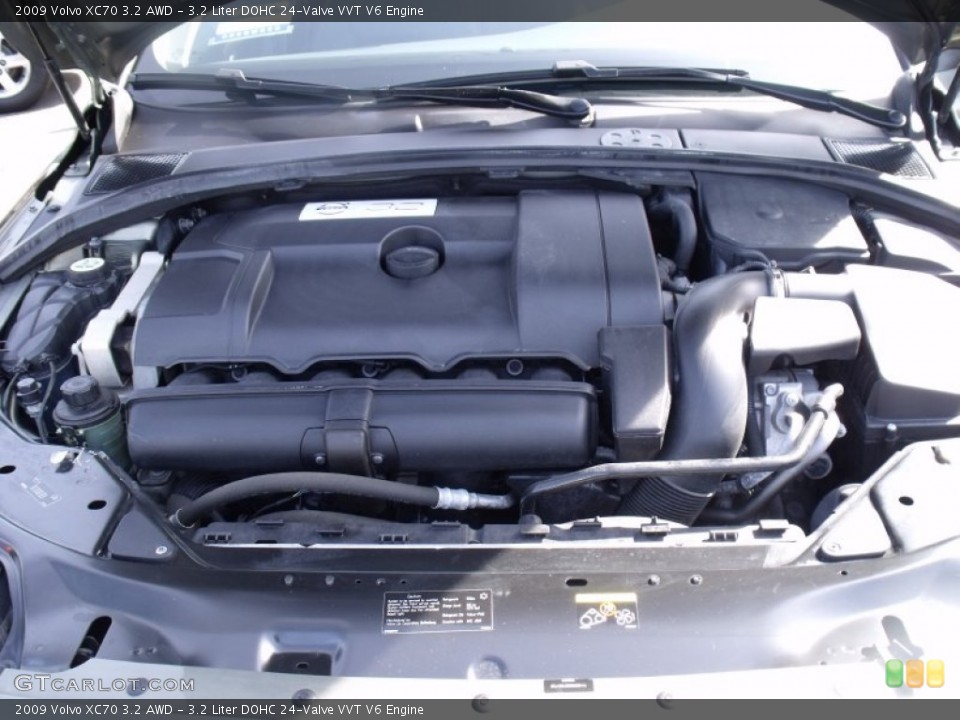 3.2 Liter DOHC 24-Valve VVT V6 Engine for the 2009 Volvo XC70 #55127292
