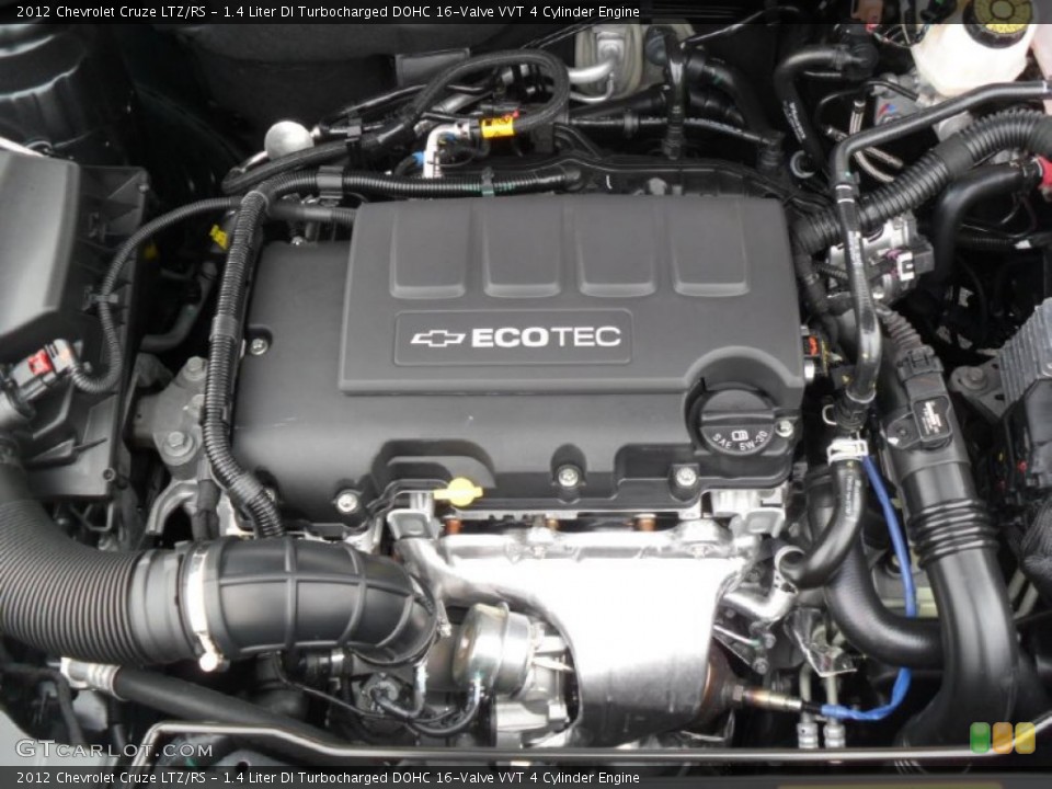 1.4 Liter DI Turbocharged DOHC 16-Valve VVT 4 Cylinder Engine for the 2012 Chevrolet Cruze #55130457