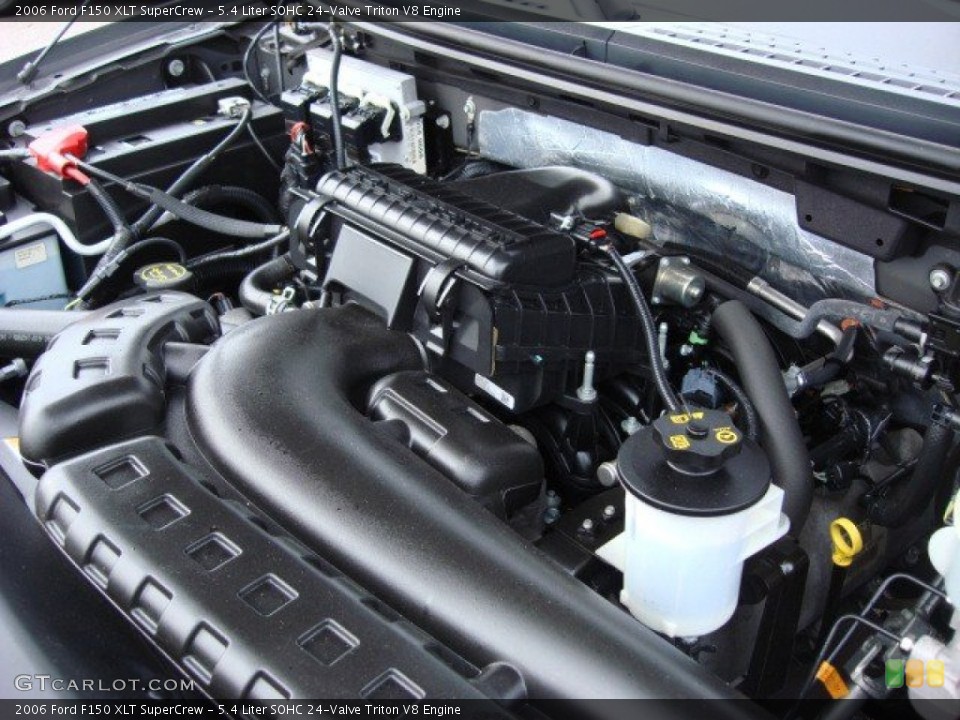 5.4 Liter SOHC 24-Valve Triton V8 Engine for the 2006 Ford F150 #55132191