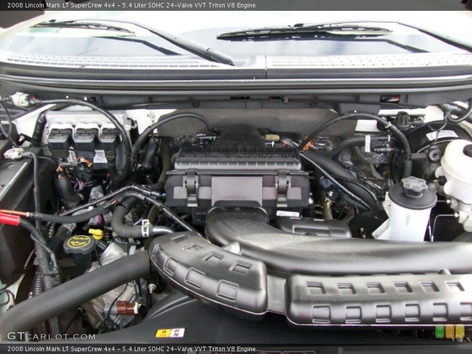 5.4 Liter SOHC 24-Valve VVT Triton V8 Engine for the 2008 Lincoln Mark LT #55139498