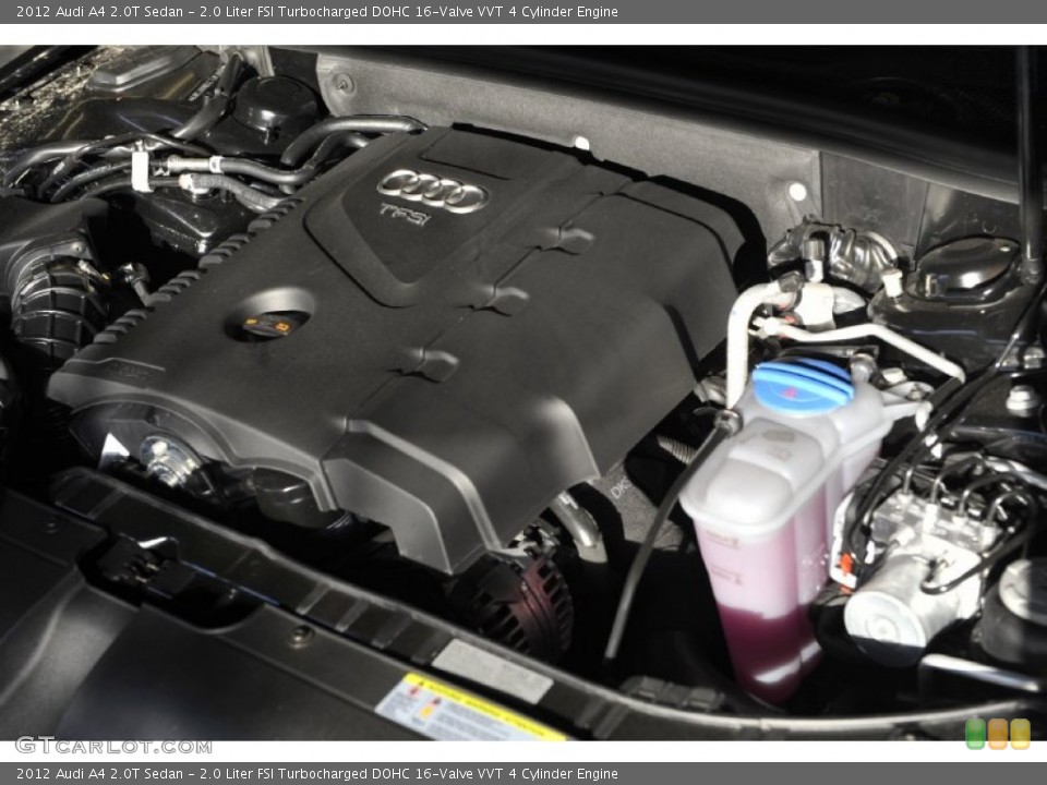 2.0 Liter FSI Turbocharged DOHC 16-Valve VVT 4 Cylinder Engine for the 2012 Audi A4 #55141709