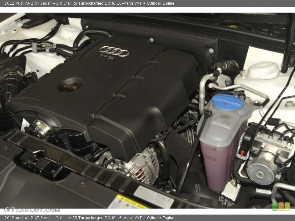 2.0 Liter FSI Turbocharged DOHC 16-Valve VVT 4 Cylinder Engine for the 2012 Audi A4 #55142055