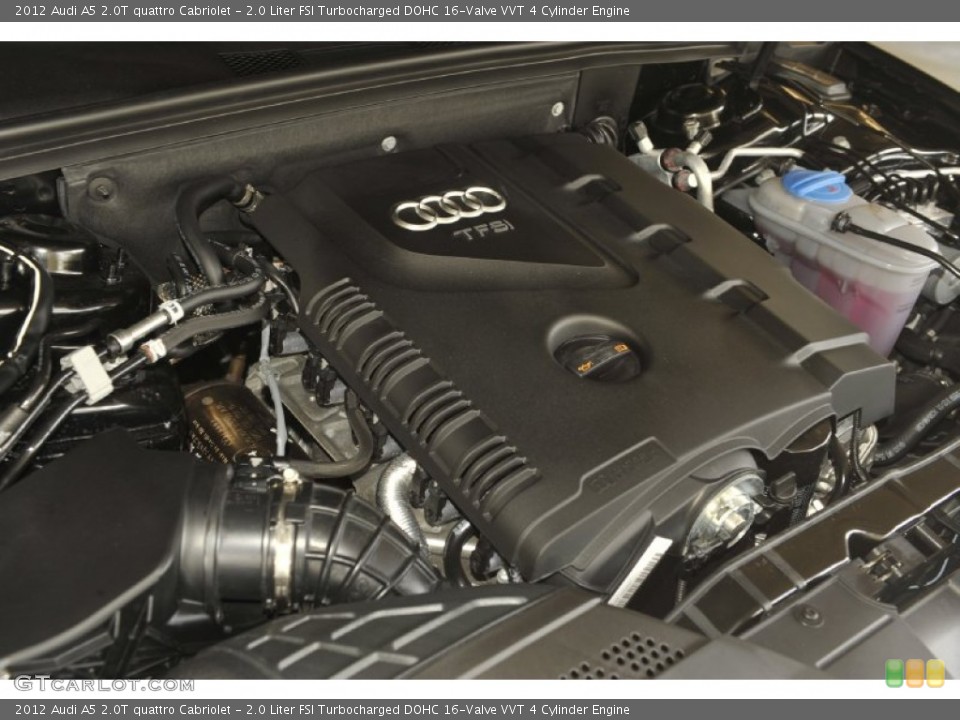 2.0 Liter FSI Turbocharged DOHC 16-Valve VVT 4 Cylinder Engine for the 2012 Audi A5 #55142795