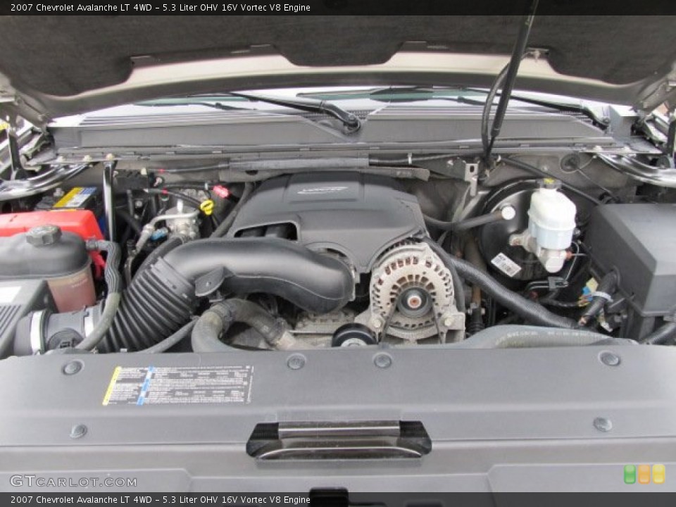5.3 Liter OHV 16V Vortec V8 Engine for the 2007 Chevrolet Avalanche #55143230