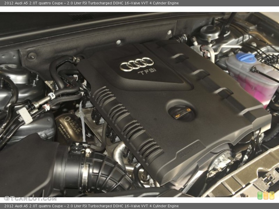 2.0 Liter FSI Turbocharged DOHC 16-Valve VVT 4 Cylinder Engine for the 2012 Audi A5 #55143276