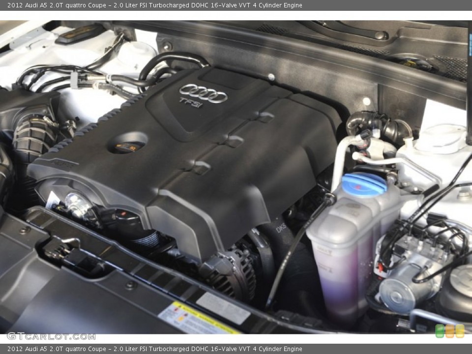 2.0 Liter FSI Turbocharged DOHC 16-Valve VVT 4 Cylinder Engine for the 2012 Audi A5 #55143731